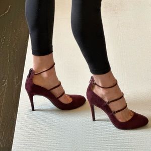 Size 8.5 Sam Edelman Pumps. Maroon.
